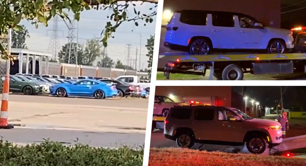 سرقة عدد من سيارات فورد موستانج وجيب واجونير من مصنعين في أمريكا بوقت واحد
