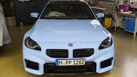 تسريب صور سيارة BMW M2 موديل 2023 بدون تمويه