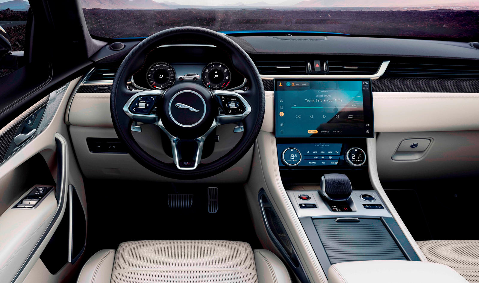 مراجعة جاكوار FPace 2023 المواصفات والمميزات والأسعار السيارات
