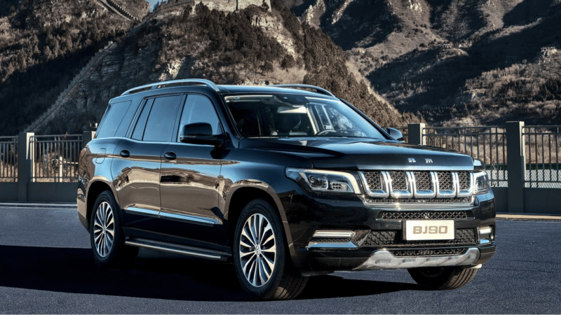 الكشف عن بايك Beijing BJ90 في الصين بتصميم مقارب من مرسيدس GL