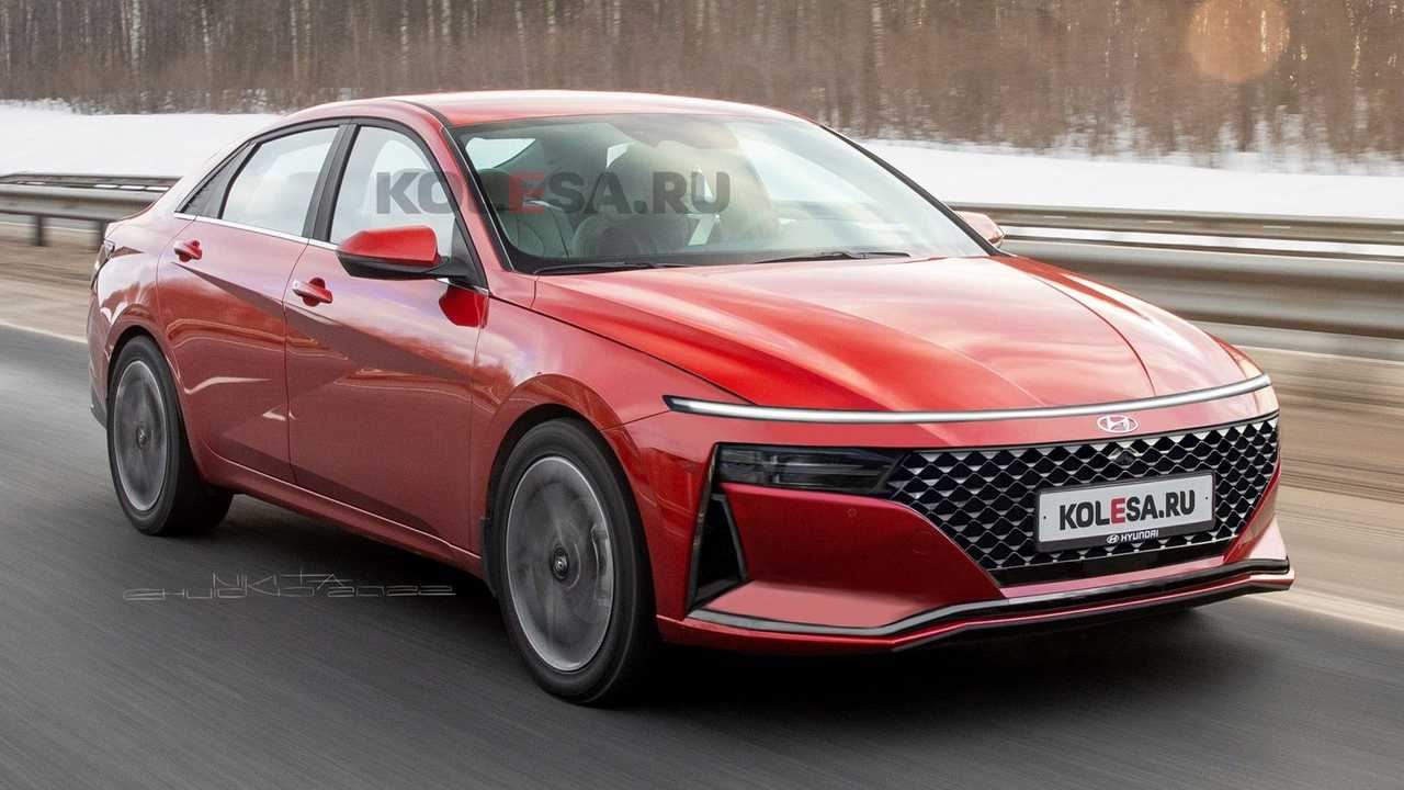 هيونداي إلنترا الفيس ليفت تظهر في صور تخيلية لشكلها المستقبلي
