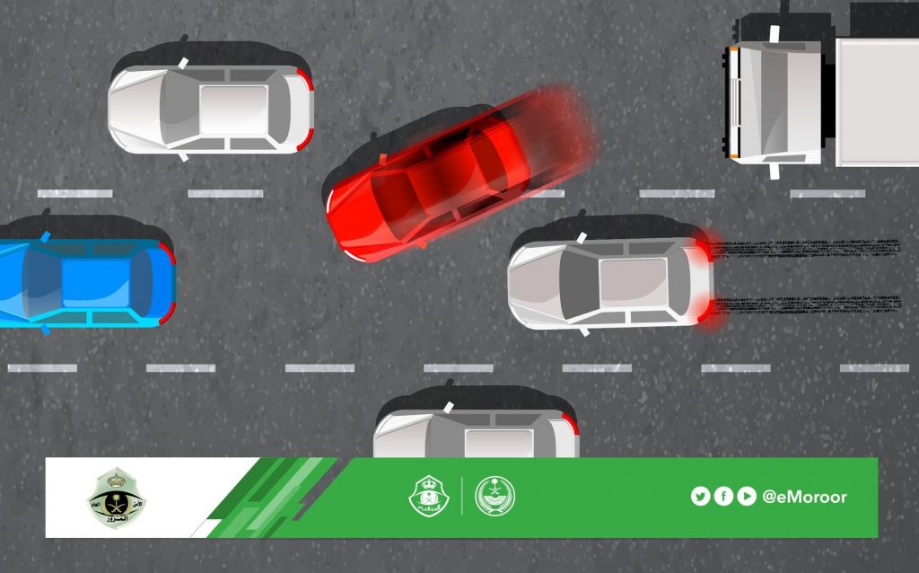 تحذيرات جديدة من المرور السعودي بخصوص التظليل والمراوغة وتعطل المركبات