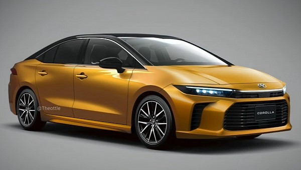 تويوتا كورولا 2025 تظهر في أول صور توقعية للجيل الجديد