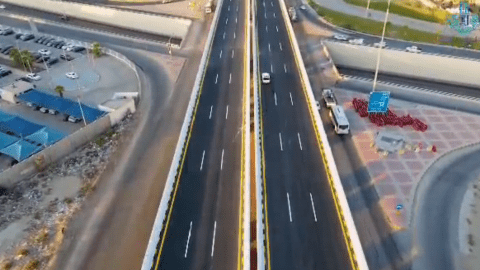 انتهاء صيانة جسر طريق الملك عبدالعزيز طريق الميناء