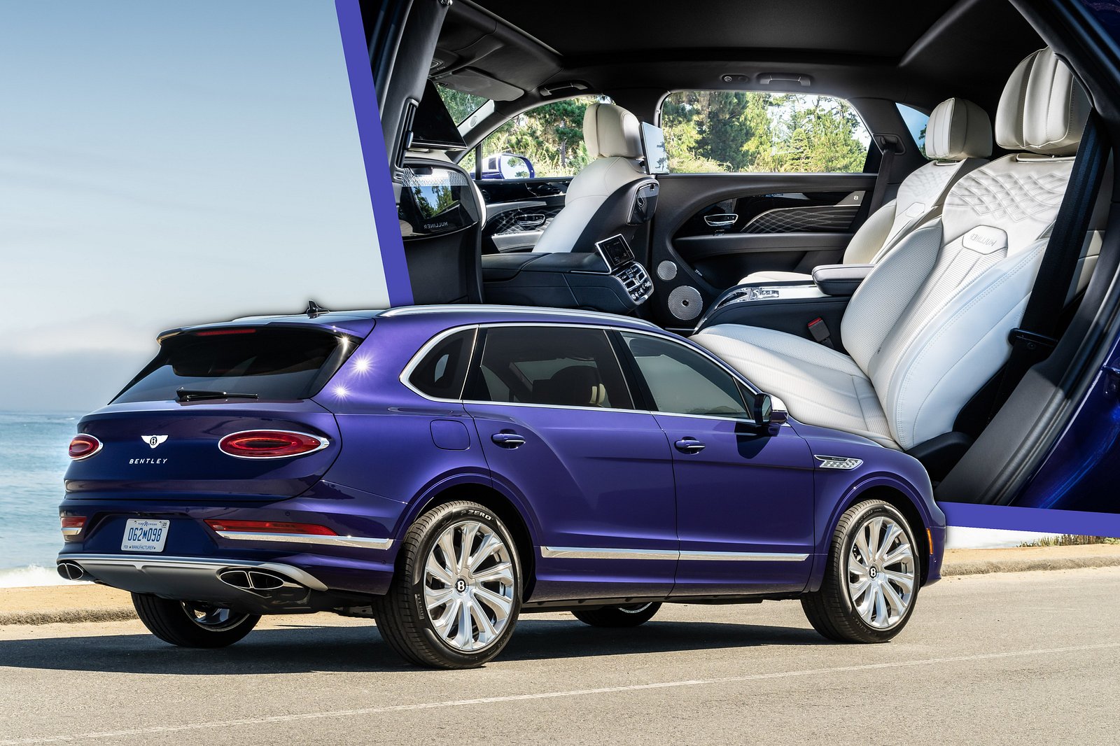 بنتلي بينتايجا EWB Mulliner الجديدة .. مستوى أعلى من الفخامة بمقاعد بمواصفات الطيران