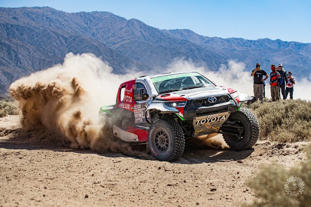 الراجحي ثالث الترتيب العام في رالي ديسافيو روتا ودانية عقيل ثالث باها بولندا