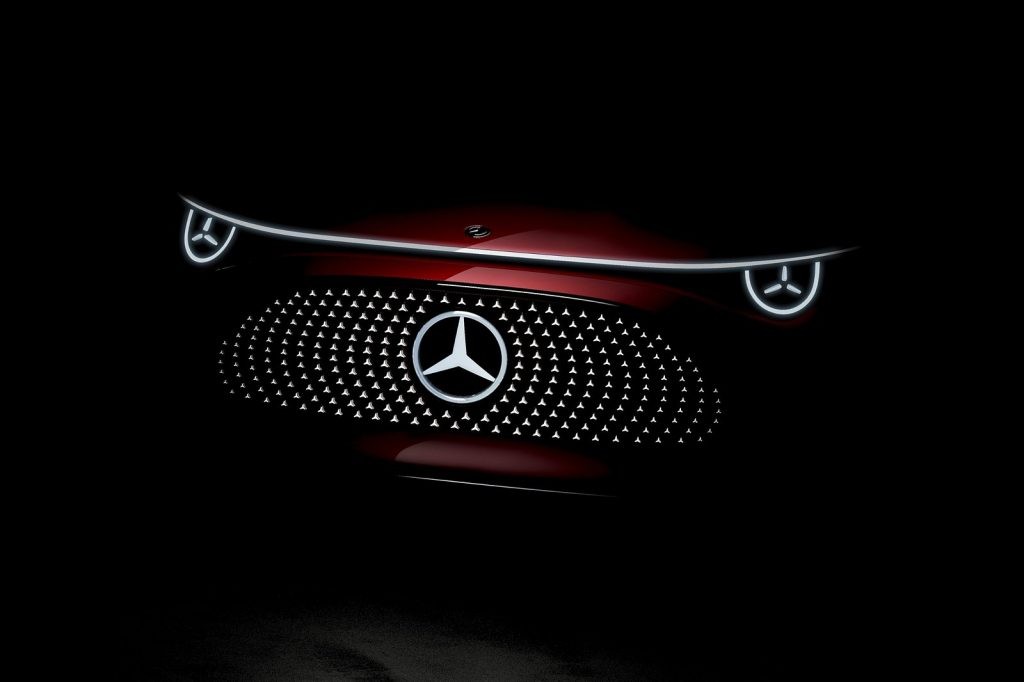 آخر صورة تشويقية لمرسيدس CLA التجريبية الكهربائية بمدى 750 كم