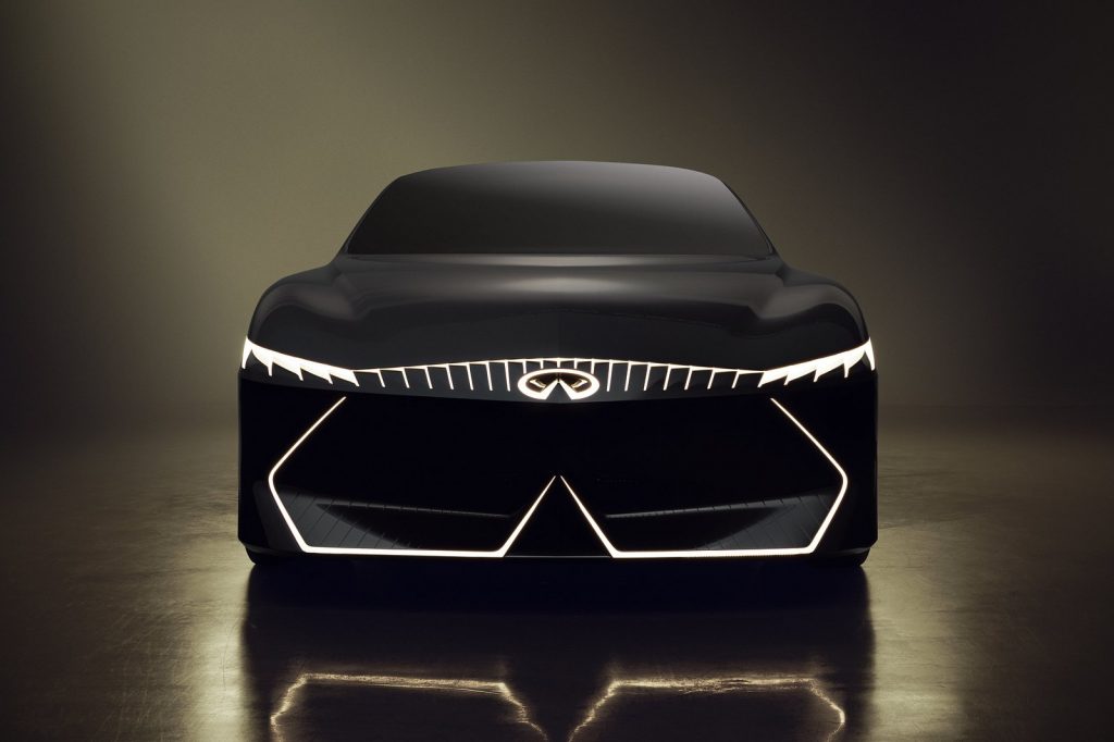 إنفينيتي Vision Qe Concept بديل Q50 الكهربائي في معرض التنقل الياباني
