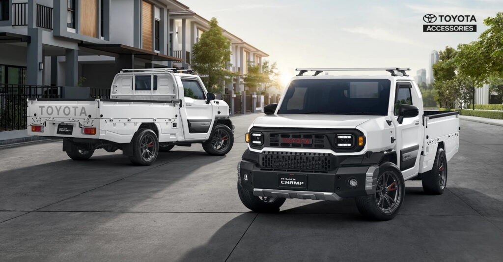 تويوتا هايلكس تشامب بيك اب 2024 تظهر لأول مرة في تايلاند بسعر 13000 دولار