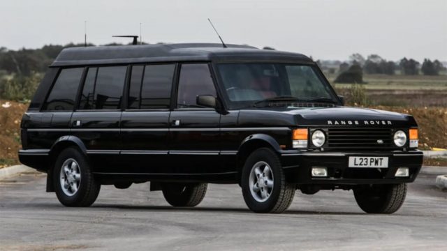 The modified royal Range Rover designed for the family of the Sultan of Brunei is up for auction