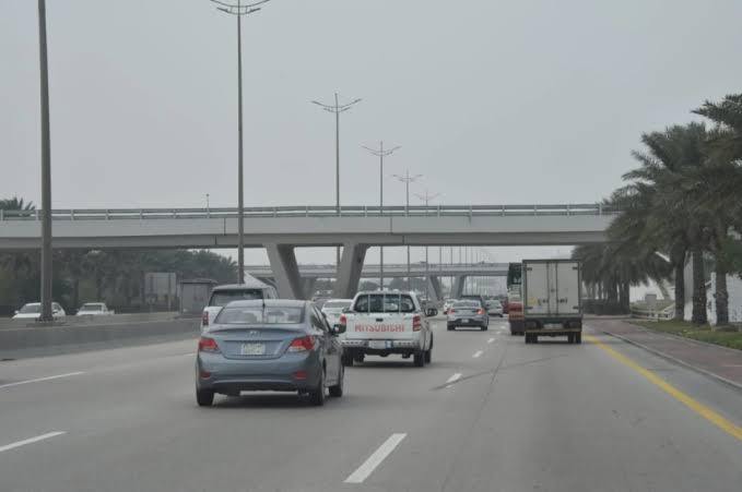 فتح الحركة المرورية علي تقاطع شارع الملك سعود وطريق الظهران الجبيل