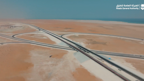 يختصر ساعة : طريق الظهران العقير سلوى الجديد بالسعودية