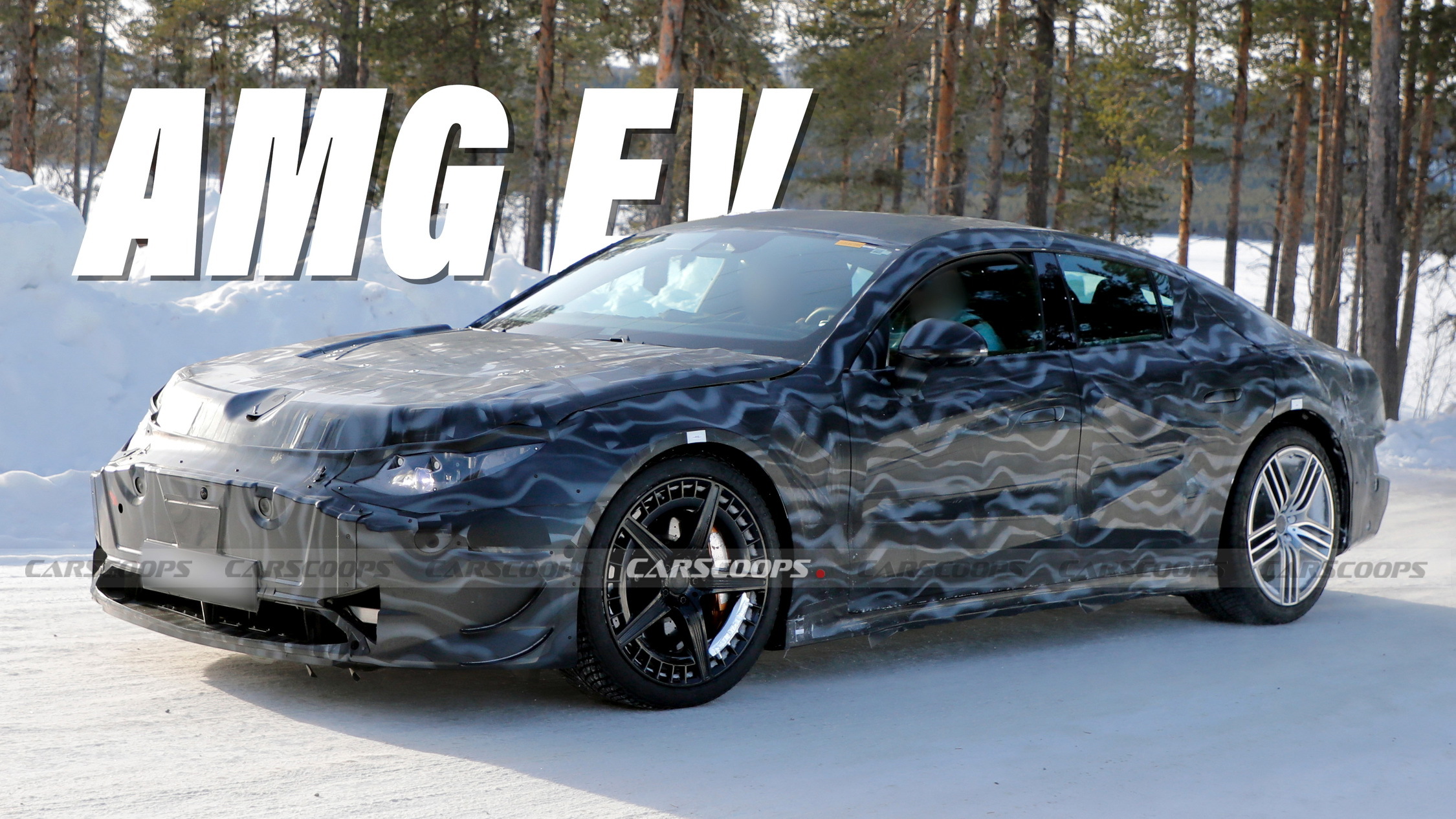 مرسيدس AMG GT بأربعة أبواب الكهربائية ستنافس بورشة تايكان بقوة 1000 حصان