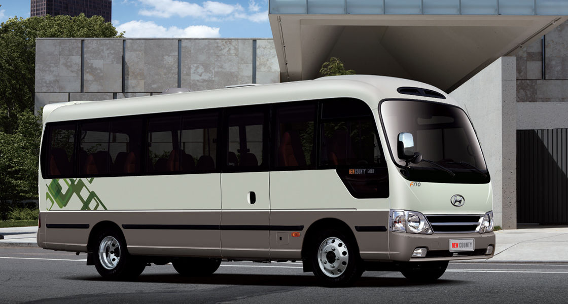 استدعاء حافلات هيونداي كاونتي ويونيفيرس في السعودية لعدم وجود ملصق الطواريء