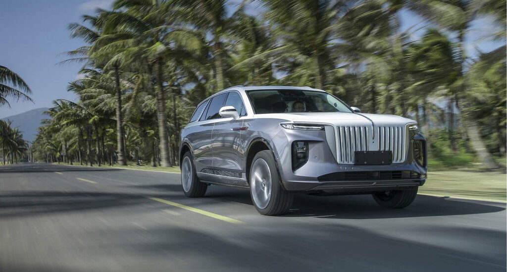 هونشي الصينية تدخل ألمانيا بسيارة E-HS9الـ SUV كهربائية