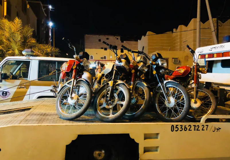 980 مخالفة مرورية لدراجات آلية خلال أسبوع في السعودية
