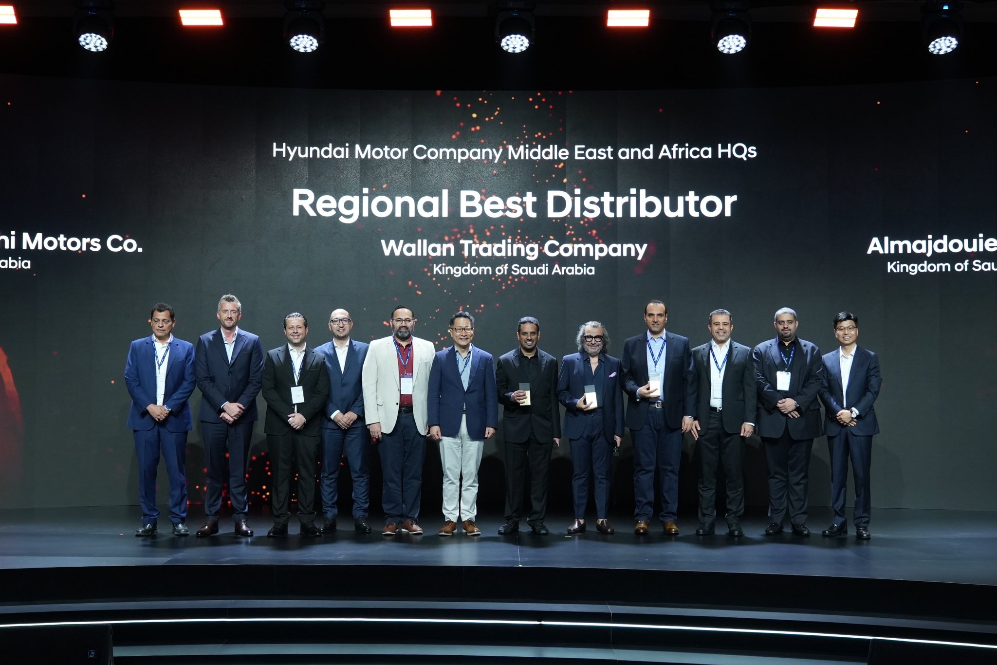 وكلاء هيونداي في السعودية يحصلون على جائزة أفضل موزع إقليمي بأفريقيا والشرق الأوسط