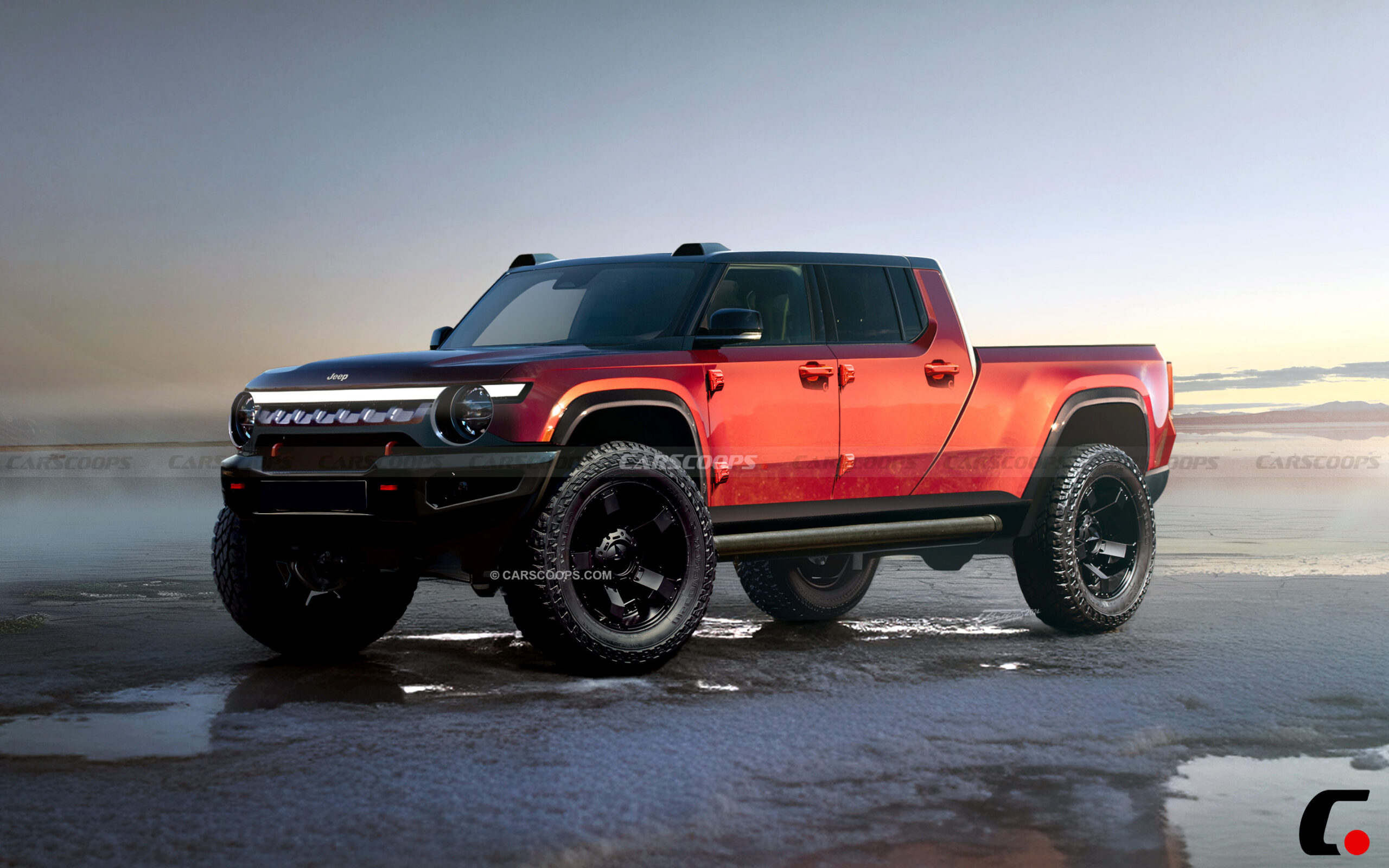 جيب جلاديتور 2028 ستتحول لبيك أب كهربائية