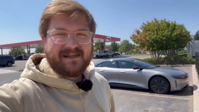 توقفت بعد 843 كم : تجربة قيادة للوسيد إير جي تي الكهربائية