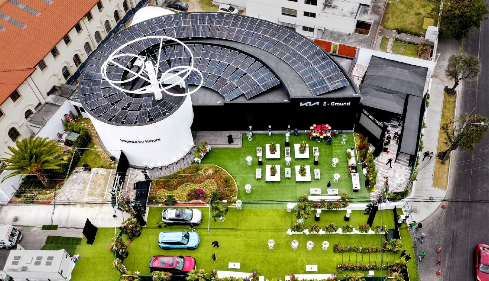 إقامة مركز Kia E-Ground لتجربة السيارات الكهربائية