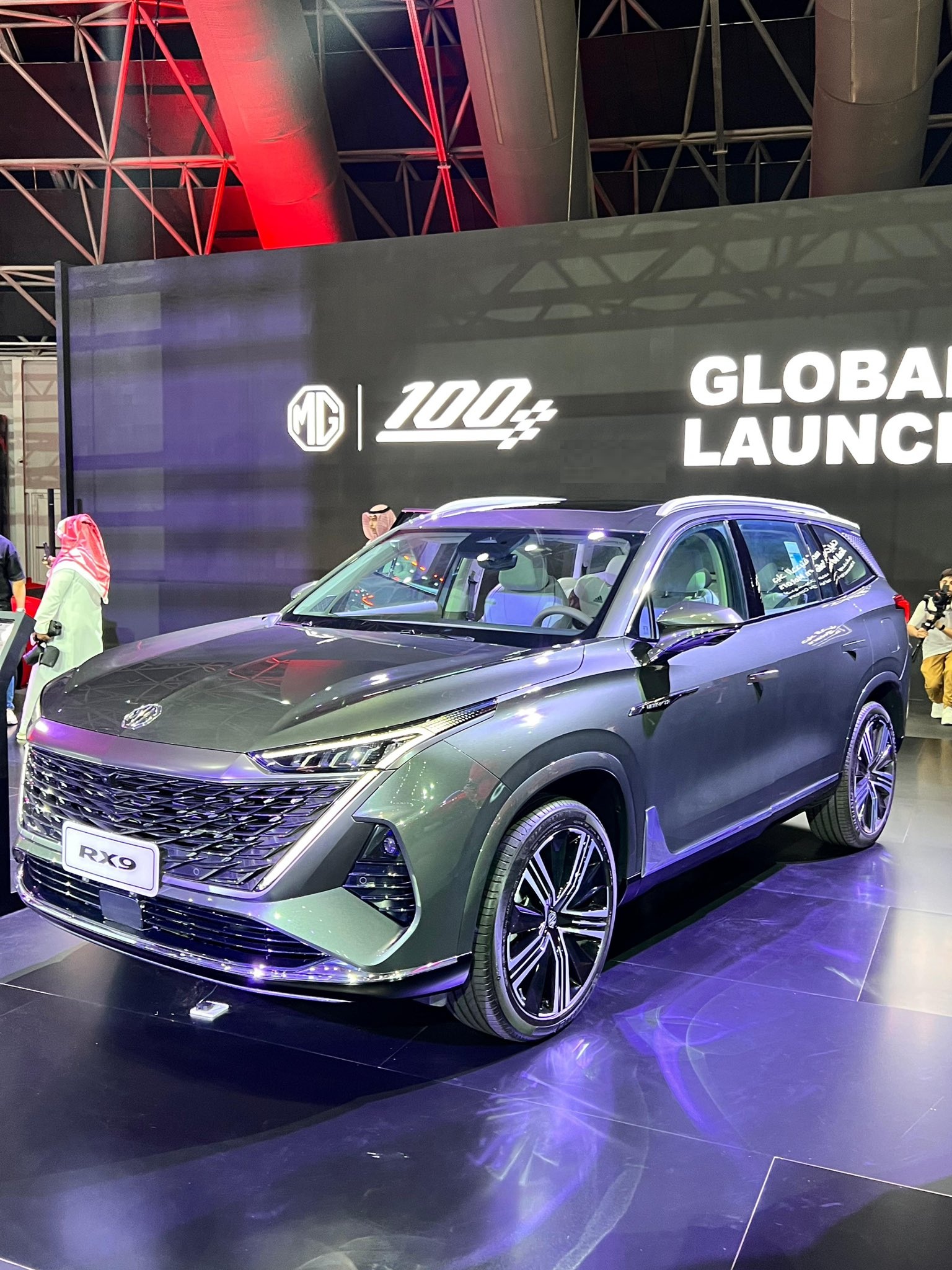 الكشف عن MG RX9 الجديدة في معرض جدة بالسعودية