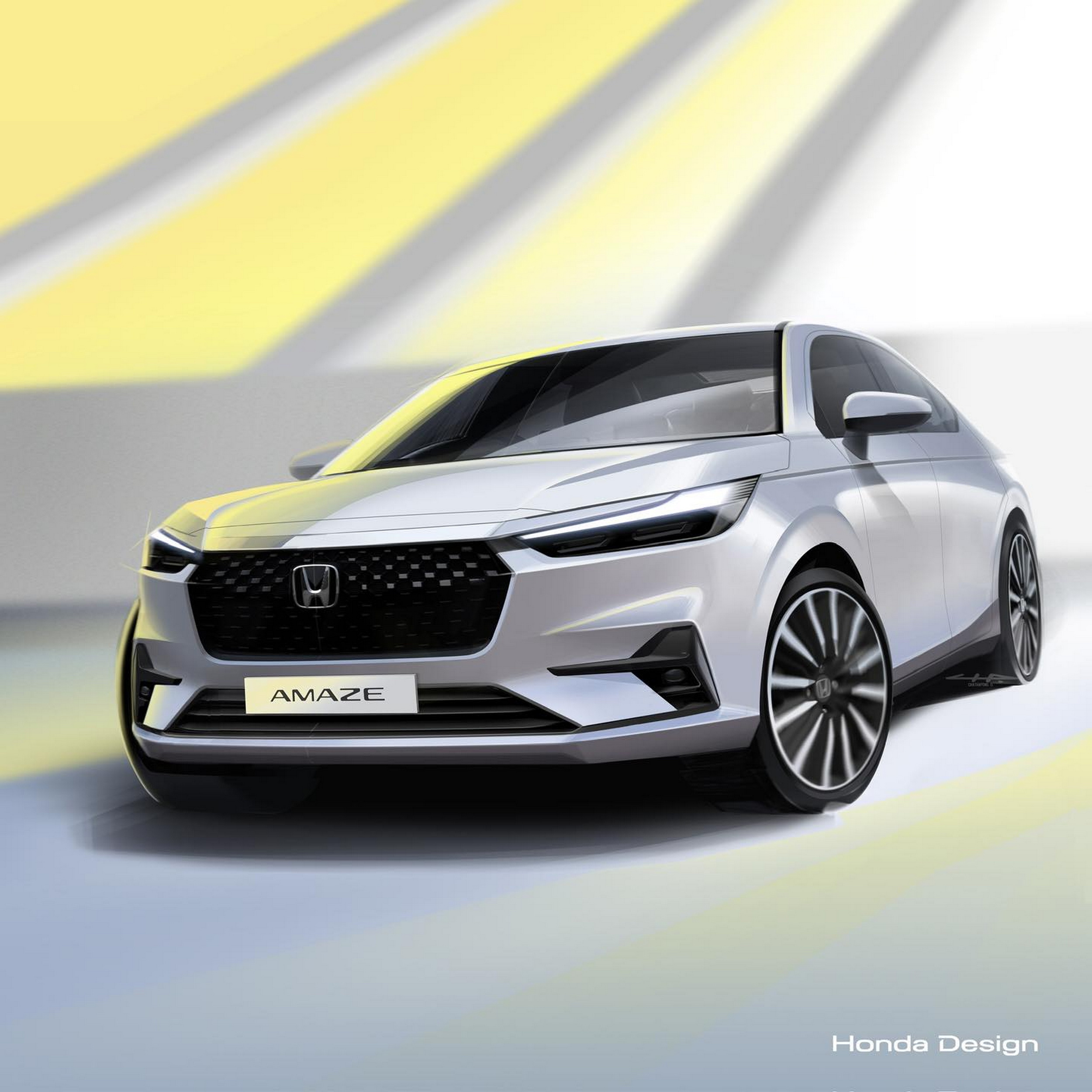 هوندا أماز . . سيدان اقتصادية جديدة بتصميم خارجي أكثر أناقة