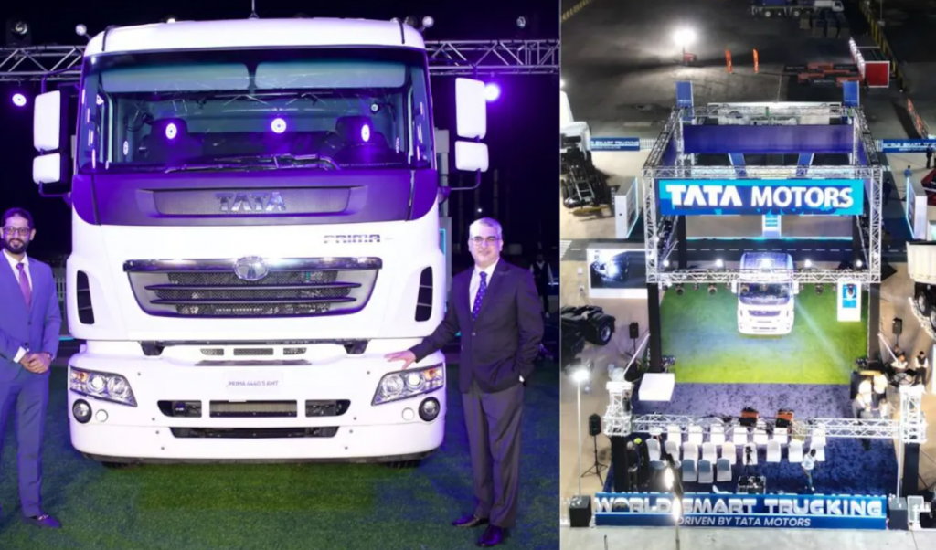 تاتا موتورر تطلق شاحنة بريما بناقل ATM في السعودية لأول مرة