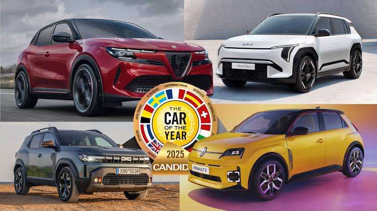 الاعلان عن المرشحين النهائيين لسياره العام الاوروبيه 2025
