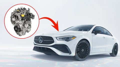 مرسيدس CLA الجديدة كليًا ستأتي بمحرك 2 لتر من إنتاج جيلي وتقنيات صينية أخرى