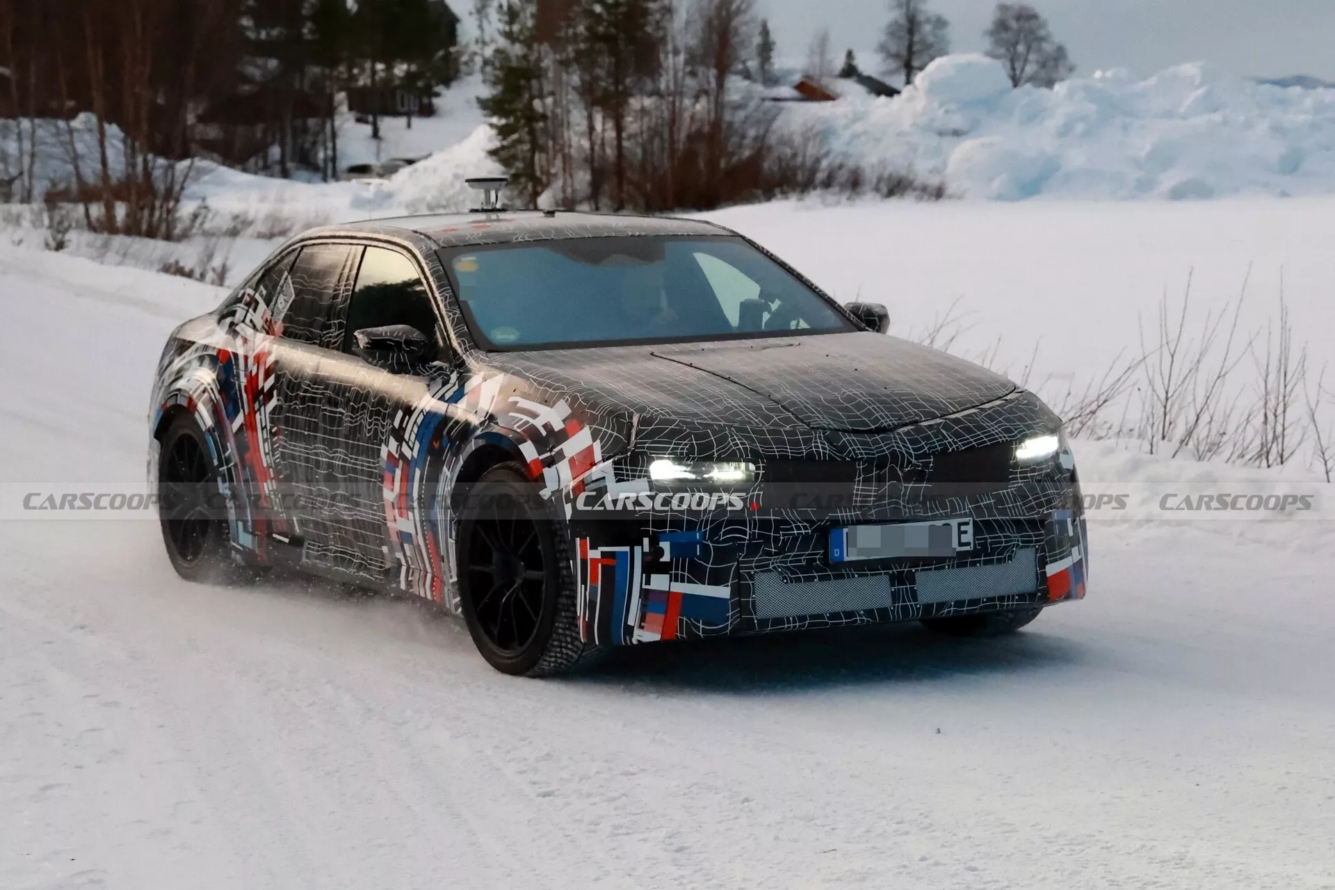 BMW M3 EV موديل 2027 تبدأ اختبارات التجارب بقوة أكثر من 700 حصان