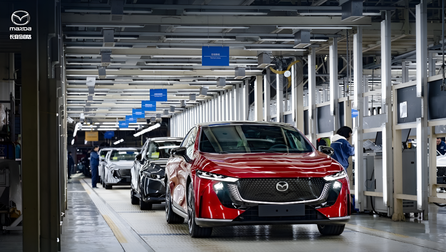 تصدير أول شحنة من مازدا 6e إلى أوروبا