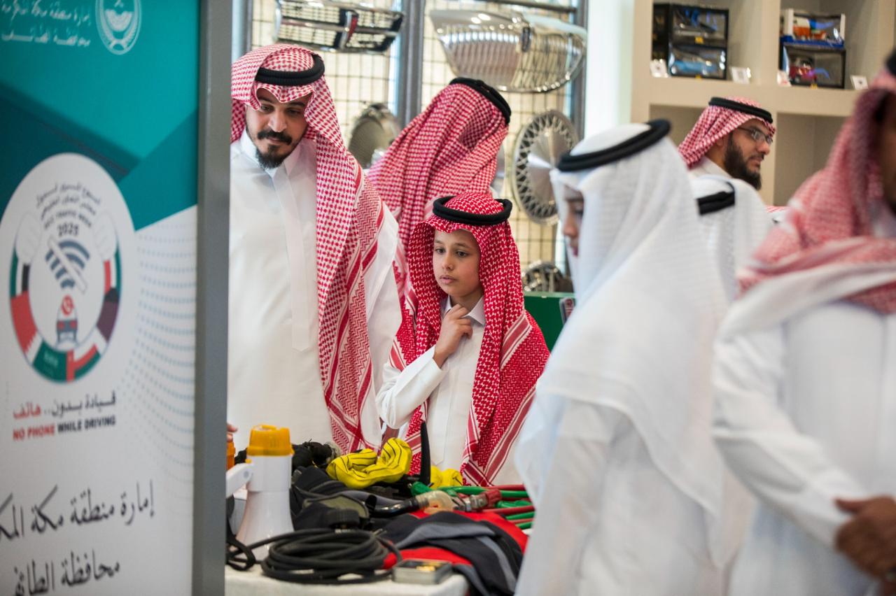 مشاركة المرور السعودي في أسبوع المرور الخليجي