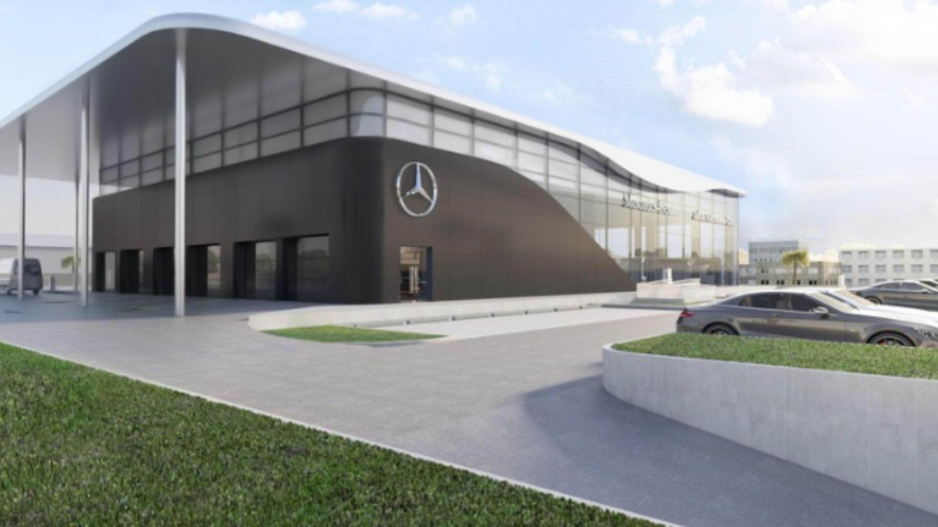 نقل فرع مرسيدس بخريص بالرياض مؤقتاً بسبب التجديدات