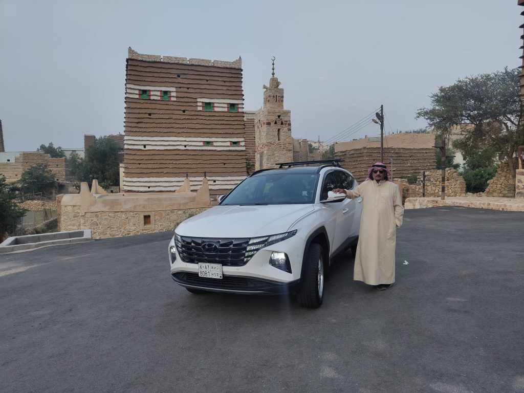 جولة في قرية ال خلف الاثرية جنوب السعودية على متن هيونداي توسان معدل موديل 2023