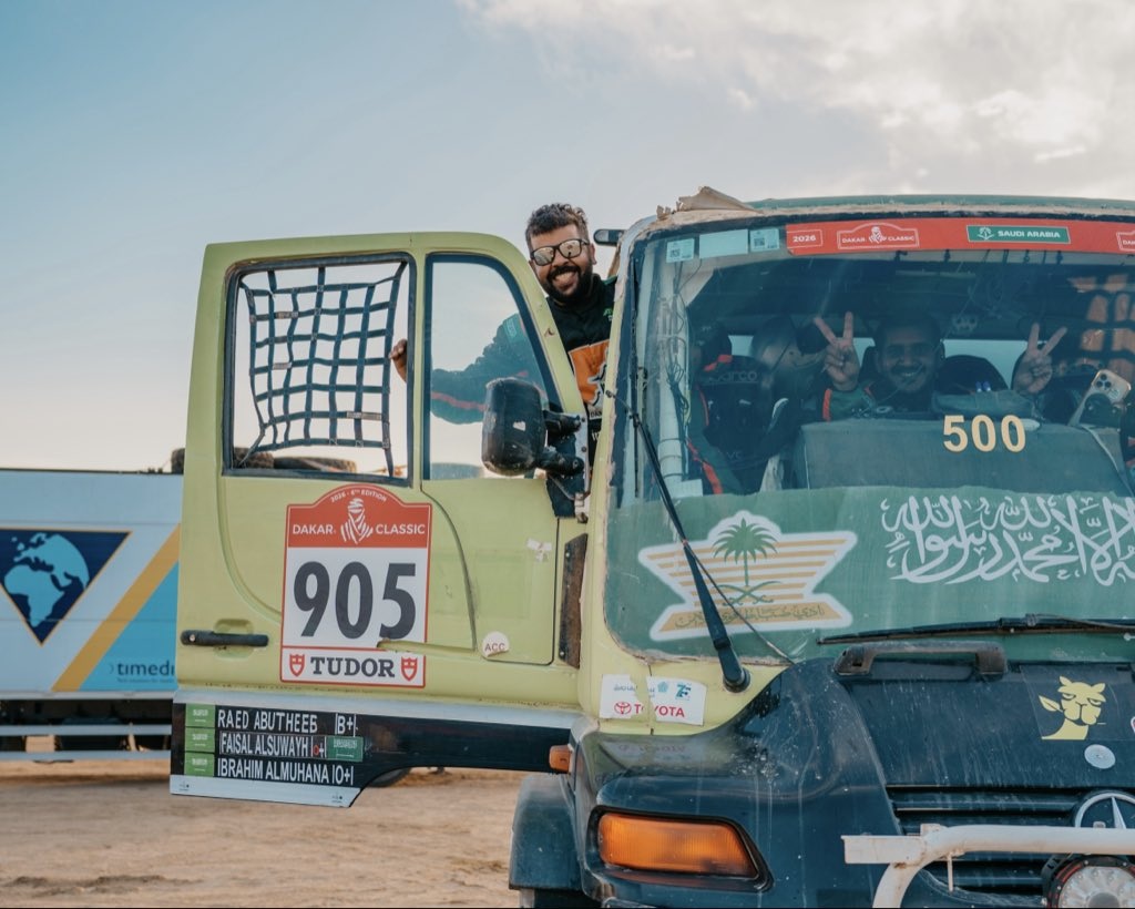 نتائج تاريخية للسائقين السعوديين في رالي داكار 2026