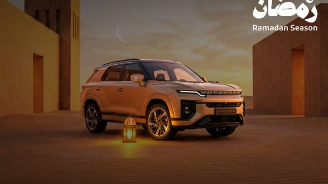 البازعي تكشف عن عروض رمضان علي طرازات KGM أكتيون وتيفولي