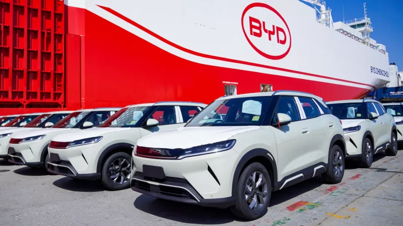BYD ترغب في التفوق على تويوتا في المبيعات خلال خمس سنوات