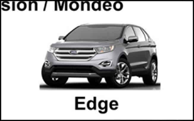 فورد تكشف عن صورة للجيل الجديد من إيدج لعام 2015 Ford Edge