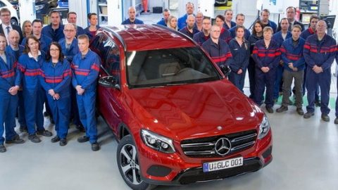 مرسيدس GLC تبدأ في الخروج من خطوط الانتاج في فنلندا