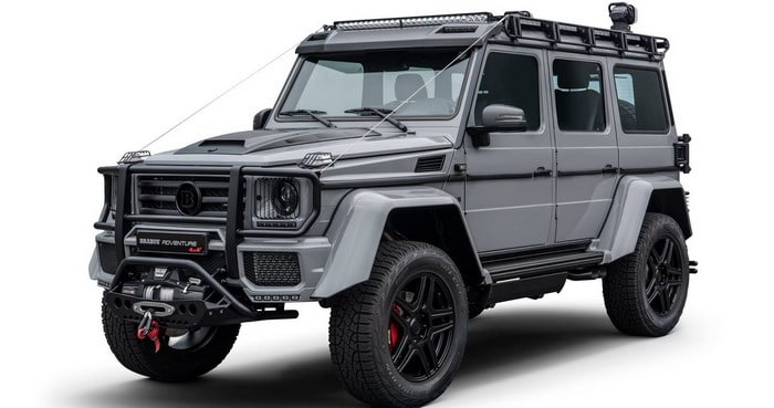برابوس تستعرض المزيد من امكانيات  G550 4×4² Adventureالشرسة