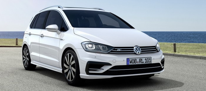 فولكس فاجن جولف سبورتس فان تتزود بتحديثات R-Line Sporty الخارجية والداخلية