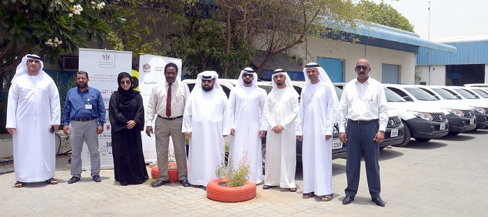 هيئة كهرباء ومياه الشارقة تتسلم 92 سيارة جديدة لإحلال أسطولها من السيارات