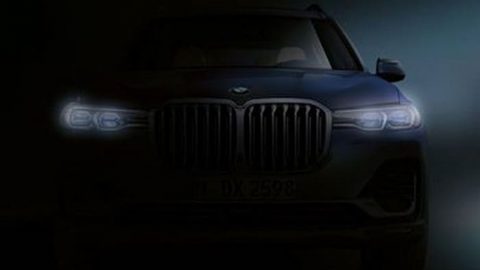 BMW X7 تظهر في صورة تشويقية قبل تقديمها في منتصف أكتوبر
