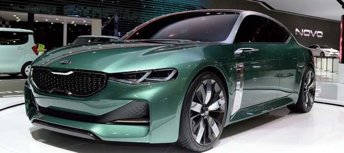 كيا نوفو التجريبية تستعرض مستقبل السيارات المدمجة في سيول 2015