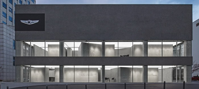 أول صالة عرض لجينيسيس في العالم في كوريا الجنوبية