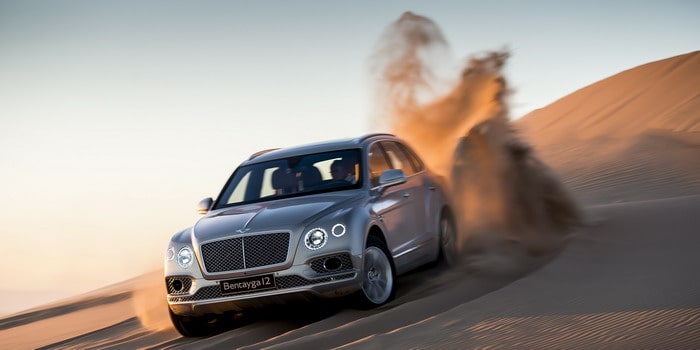 بنتلي بنتايجا تصل إلى الشرق الأوسط