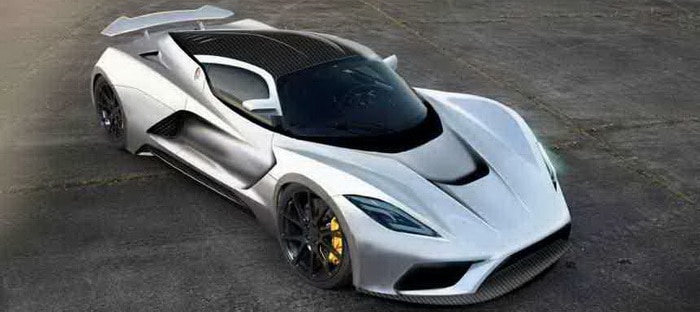 هينيسي فينوم F5 تظهر بالتفاصيل الكاملة بقوة 1400 حصان