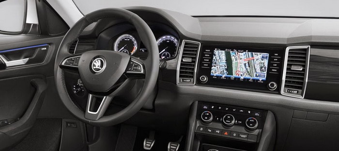 قبل العرض بساعات . . سكودا كودياك تظهر أول صور لمقصورتها