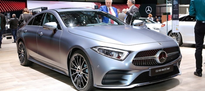 مرسيدس بنز CLS 450 4Matic  تظهر في جنيف بتصميم أنيق وخطوط رشيقة