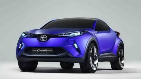 تويوتا C-HR التجريبية تبدي ملامحها عبر صور مسربة